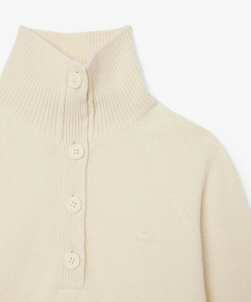 LACOSTE / ラコステ ニット・セーター | 3Dニッティングハーフボタンハイネック ウールニットポロセーター | 詳細19