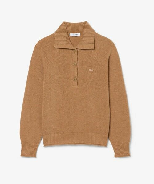 LACOSTE / ラコステ ニット・セーター | 3Dニッティングハーフボタンハイネック ウールニットポロセーター | 詳細23