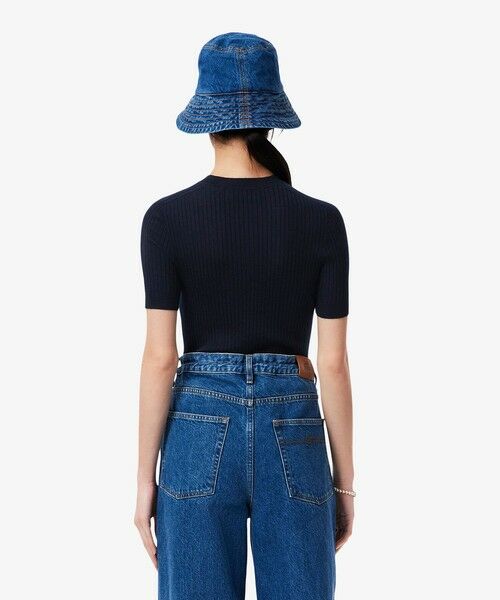 LACOSTE / ラコステ ニット・セーター | 3Dニッティングショートスリーブメリノウールセーター | 詳細2