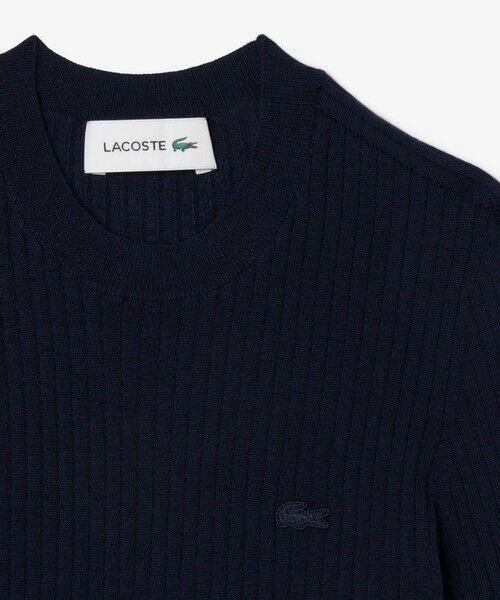 LACOSTE / ラコステ ニット・セーター | 3Dニッティングショートスリーブメリノウールセーター | 詳細3