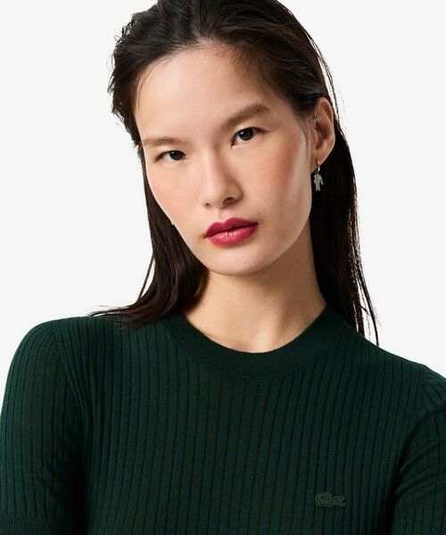 LACOSTE / ラコステ ニット・セーター | 3Dニッティングショートスリーブメリノウールセーター | 詳細6