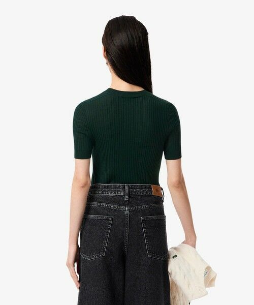 LACOSTE / ラコステ ニット・セーター | 3Dニッティングショートスリーブメリノウールセーター | 詳細7