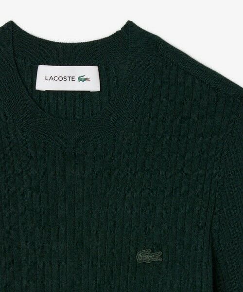 LACOSTE / ラコステ ニット・セーター | 3Dニッティングショートスリーブメリノウールセーター | 詳細8