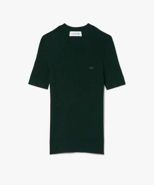 LACOSTE / ラコステ ニット・セーター | 3Dニッティングショートスリーブメリノウールセーター | 詳細9