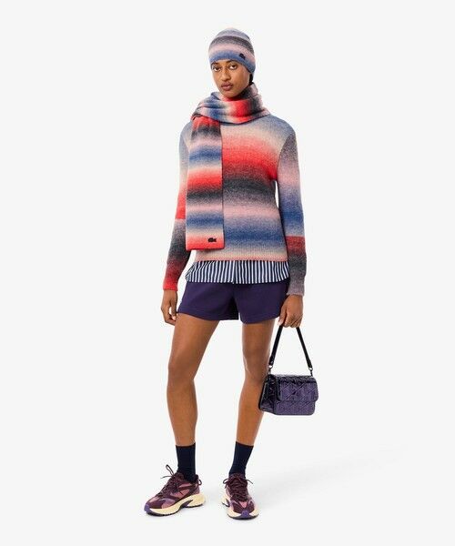 LACOSTE / ラコステ ニット・セーター | グラデーションニット ウールセーター | 詳細3