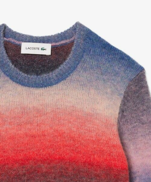 LACOSTE / ラコステ ニット・セーター | グラデーションニット ウールセーター | 詳細5