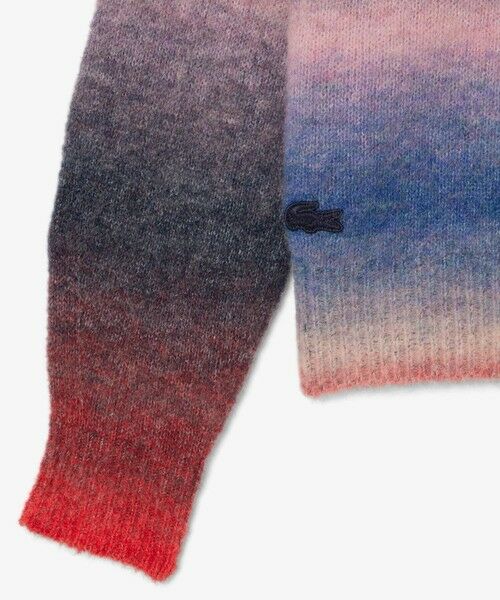 LACOSTE / ラコステ ニット・セーター | グラデーションニット ウールセーター | 詳細6