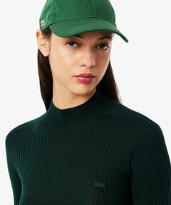LACOSTE / ラコステ ニット・セーター | 3Dニッティングハイネック メリノウール ハイゲージニットセーター