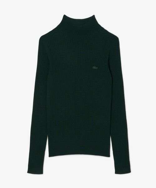 LACOSTE / ラコステ ニット・セーター | 3Dニッティングハイネック メリノウール ハイゲージニットセーター | 詳細9