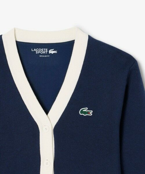 LACOSTE / ラコステ カーディガン・ボレロ | ウィンドブレイカーニットカーディガン | 詳細4