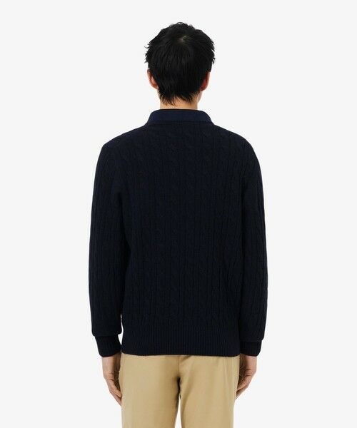LACOSTE / ラコステ ニット・セーター | ミドルゲージ ウールケーブルニット | 詳細2