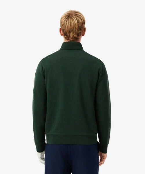LACOSTE / ラコステ ニット・セーター | ウールブレンドハーフジップゴルフセーター | 詳細7
