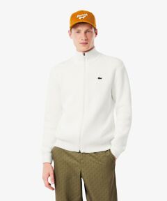 LACOSTE / ラコステ ニット・セーター | コットンブレンドジップアップセーター