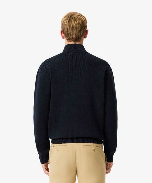 LACOSTE / ラコステ ニット・セーター | コットンブレンドジップアップセーター | 詳細2