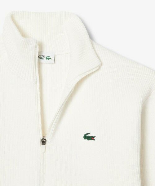 LACOSTE / ラコステ ニット・セーター | コットンブレンドジップアップセーター | 詳細9