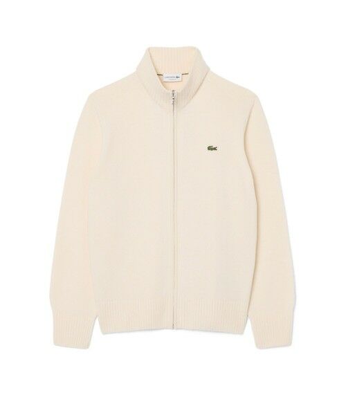 LACOSTE / ラコステ ニット・セーター | ハイネックフルジップ ウールニットセーター / ドライバーズニット | 詳細18