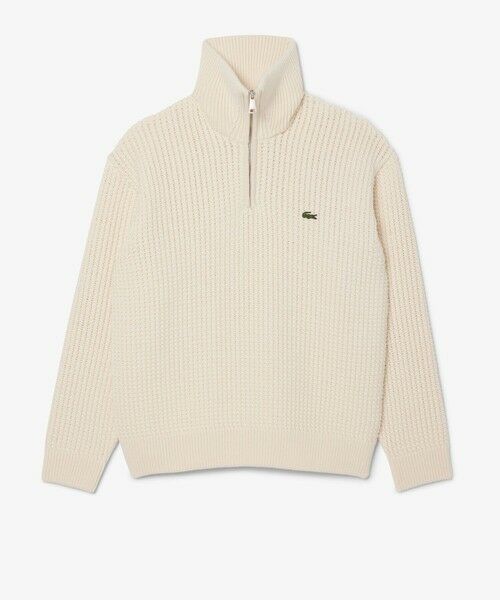 LACOSTE / ラコステ ニット・セーター | ローゲージハーフジップニットセーター | 詳細3