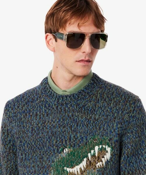 LACOSTE / ラコステ ニット・セーター | ワニニッティングヘビーウェイトセーター | 詳細1