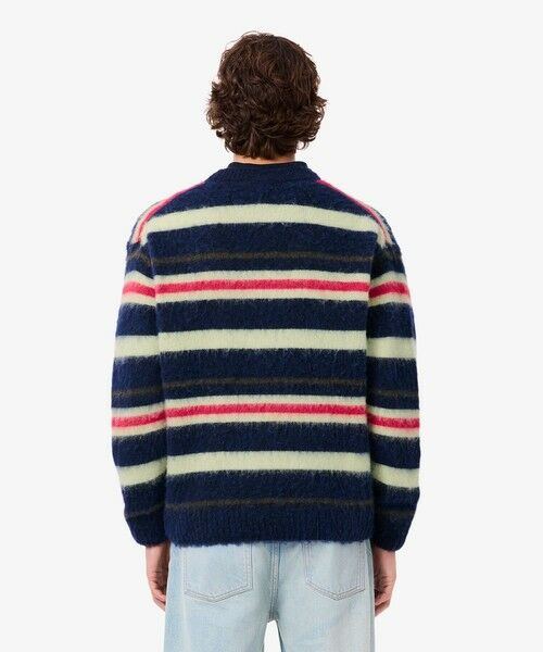 LACOSTE / ラコステ カーディガン・ボレロ | アルパカブレンドボーダーニットカーディガン | 詳細3