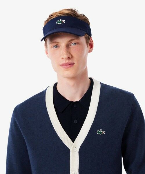 LACOSTE / ラコステ カーディガン・ボレロ | ウールブレンドジャージニットカーディガン | 詳細1