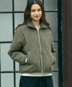 LACOSTE / ラコステ ブルゾン | THERMORE中綿 ひょうたんキルティング ハイネックジップブルゾン