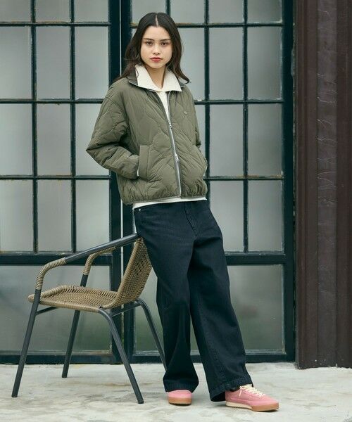 LACOSTE / ラコステ ブルゾン | THERMORE中綿 ひょうたんキルティング ハイネックジップブルゾン | 詳細5