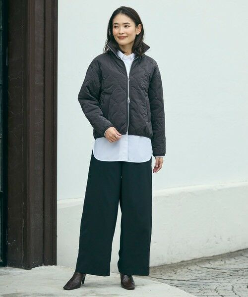 LACOSTE / ラコステ ブルゾン | THERMORE中綿 ひょうたんキルティング ハイネックジップブルゾン | 詳細17