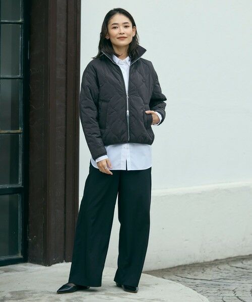 LACOSTE / ラコステ ブルゾン | THERMORE中綿 ひょうたんキルティング ハイネックジップブルゾン | 詳細18