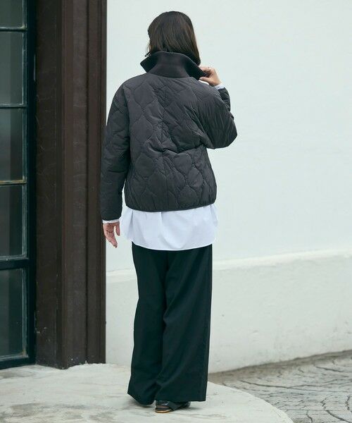 LACOSTE / ラコステ ブルゾン | THERMORE中綿 ひょうたんキルティング ハイネックジップブルゾン | 詳細20