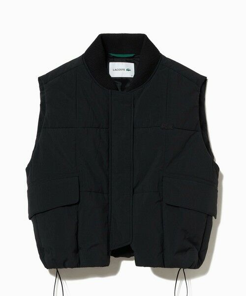 LACOSTE / ラコステ ダウンジャケット・ベスト | クロップド丈 撥水 THERMORE中綿 ジップアップベスト | 詳細8