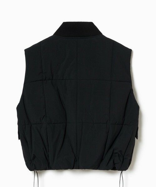 LACOSTE / ラコステ ダウンジャケット・ベスト | クロップド丈 撥水 THERMORE中綿 ジップアップベスト | 詳細9