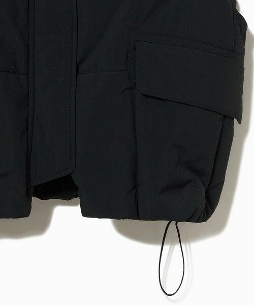 LACOSTE / ラコステ ダウンジャケット・ベスト | クロップド丈 撥水 THERMORE中綿 ジップアップベスト | 詳細12