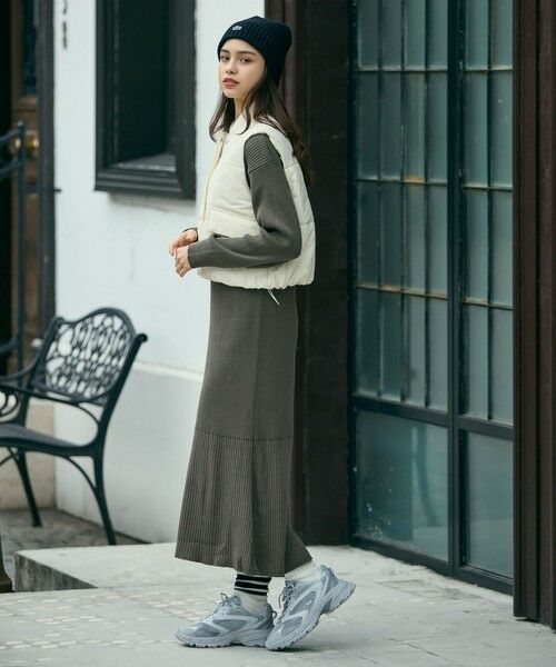 LACOSTE / ラコステ ダウンジャケット・ベスト | クロップド丈 撥水 THERMORE中綿 ジップアップベスト | 詳細19