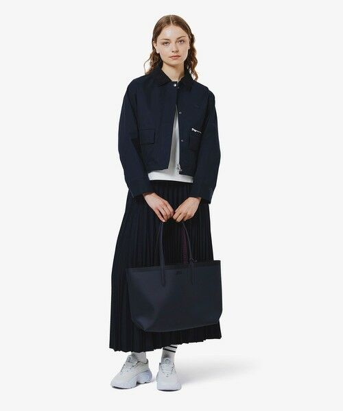 LACOSTE / ラコステ ブルゾン | コーデュロイカラーショート丈 ジップアップブルゾン | 詳細5