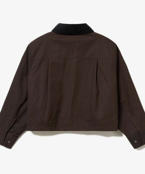 LACOSTE / ラコステ ブルゾン | コーデュロイカラーショート丈 ジップアップブルゾン | 詳細13