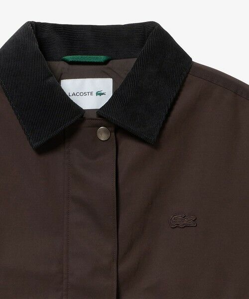 LACOSTE / ラコステ ブルゾン | コーデュロイカラーショート丈 ジップアップブルゾン | 詳細14