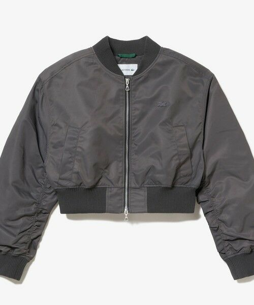LACOSTE / ラコステ ブルゾン | クロップド丈 ショートMA-1ジャケット | 詳細6