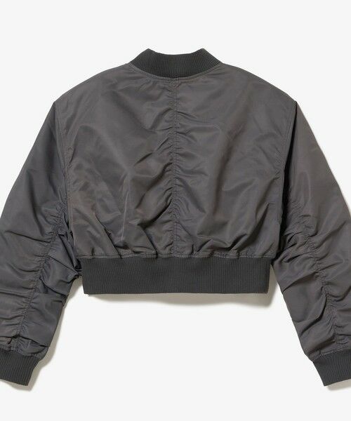 LACOSTE / ラコステ ブルゾン | クロップド丈 ショートMA-1ジャケット | 詳細7