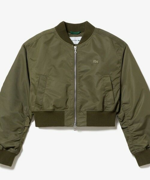 LACOSTE / ラコステ ブルゾン | クロップド丈 ショートMA-1ジャケット | 詳細16