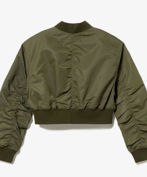 LACOSTE / ラコステ ブルゾン | クロップド丈 ショートMA-1ジャケット | 詳細17