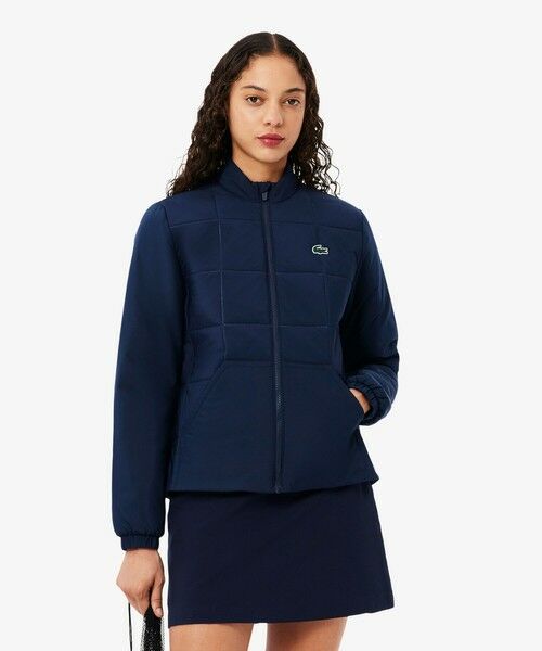 LACOSTE / ラコステ その他トップス | ダミーキルティング撥水ゴルフジャケット(ネイビー)