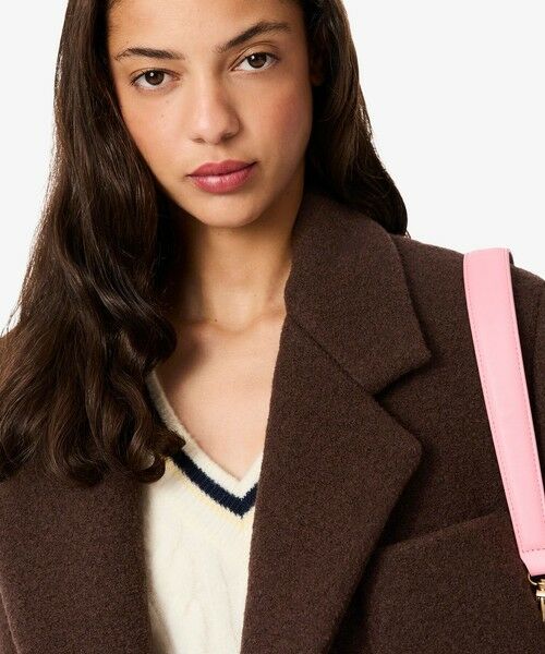 LACOSTE / ラコステ その他アウター | ダブルブレストバージンウールロングコート | 詳細1