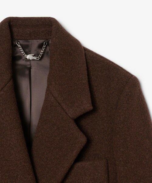 LACOSTE / ラコステ その他アウター | ダブルブレストバージンウールロングコート | 詳細3