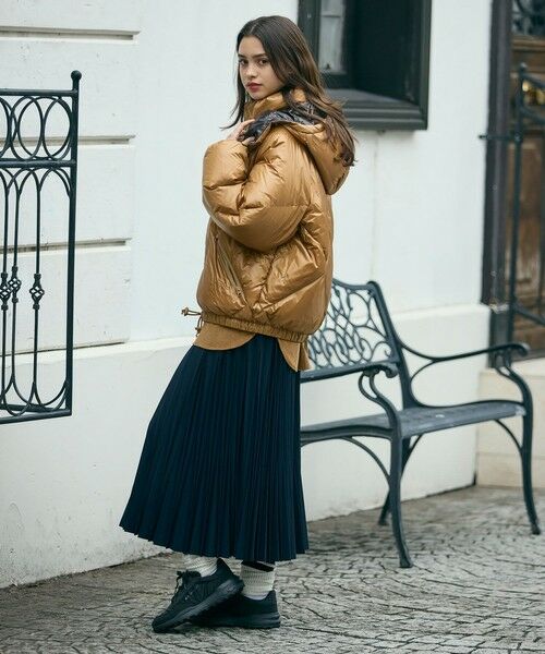 LACOSTE / ラコステ ダウンジャケット・ベスト | オーバーサイズ撥水ナイロンダウンジャケット / フード取り外し可<br> | 詳細11