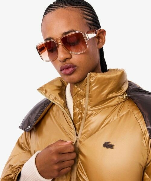 LACOSTE / ラコステ ダウンジャケット・ベスト | オーバーサイズ撥水ナイロンダウンジャケット / フード取り外し可<br> | 詳細13