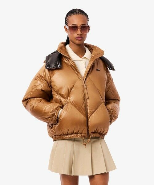 LACOSTE / ラコステ ダウンジャケット・ベスト | オーバーサイズ撥水ナイロンダウンジャケット / フード取り外し可<br> | 詳細20