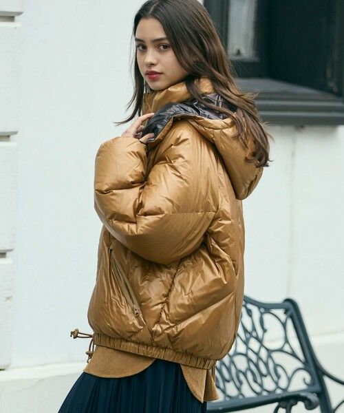 LACOSTE / ラコステ ダウンジャケット・ベスト | オーバーサイズ撥水ナイロンダウンジャケット / フード取り外し可<br> | 詳細4