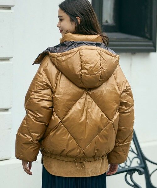 LACOSTE / ラコステ ダウンジャケット・ベスト | オーバーサイズ撥水ナイロンダウンジャケット / フード取り外し可<br> | 詳細5