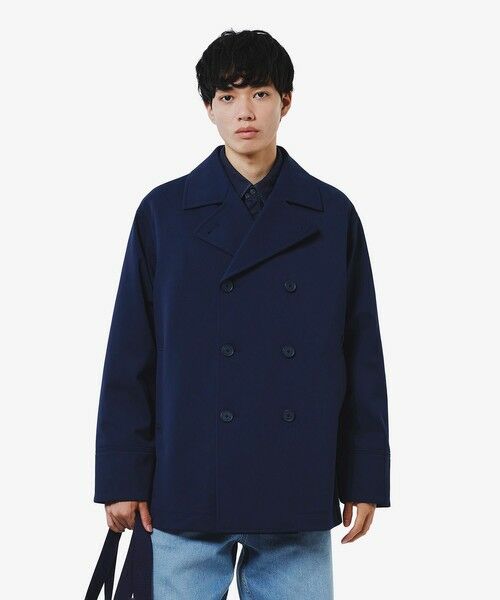 LACOSTE / ラコステ ピーコート | 3レイヤー鹿の子Pコート | 詳細18