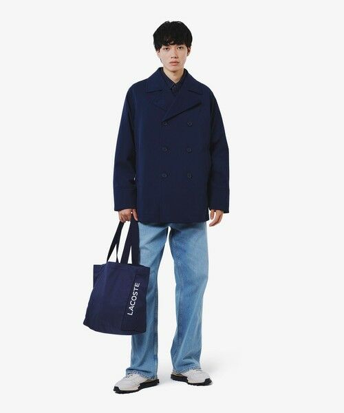 LACOSTE / ラコステ ピーコート | 3レイヤー鹿の子Pコート | 詳細20